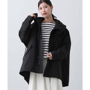 コート アウター テントライン立体フードジャケット レディース