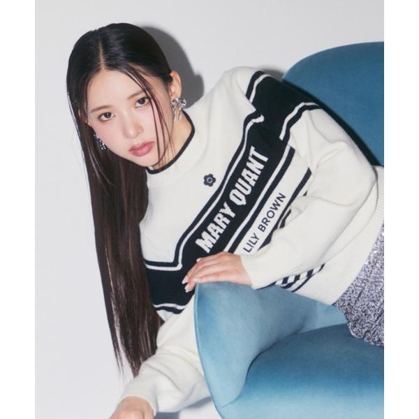 ニット セーター 「LILY BROWN×MARY QUANT」バリエジャガードニット レディース
