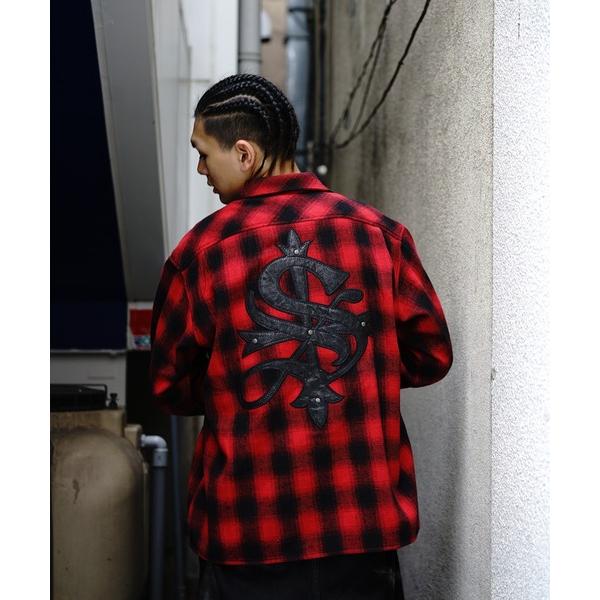 シャツ SUPPLIER/サプライヤー/「LHP EXCLUSIVE」Leather Patch C...