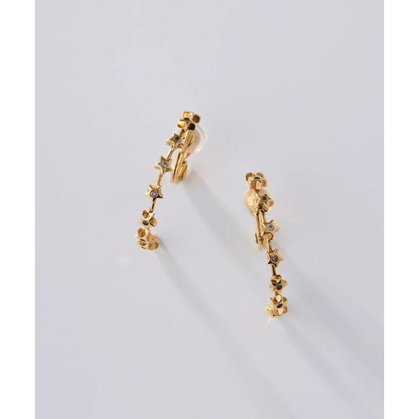 イヤリング TINY STAR hoop earring レディース