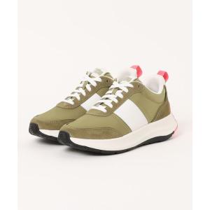 スニーカー 「fitflop/フィットフロップ」F-MODE FLOW FABRIC/SUEDE/LEATHER FLATFORM SNEAKERS