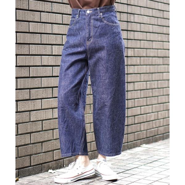 ジーンズ デニム デニムパンツ ロングルーファーデニム レディース
