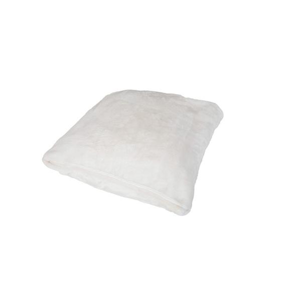 ブランケット スマホが触れる袖付き着る毛布　Lサイズ