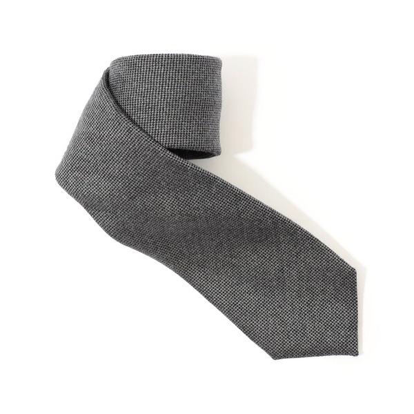 ネクタイ TOMORROWLAND ウール ソリッドネクタイ