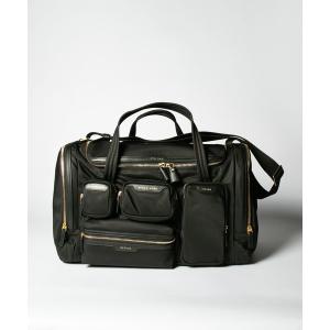ボストンバッグ ANYA HINDMARCH Gym Bag in Black ECONYL regenerated Nylon アニヤハインドマーチ ジム バッグ レディース メンズ