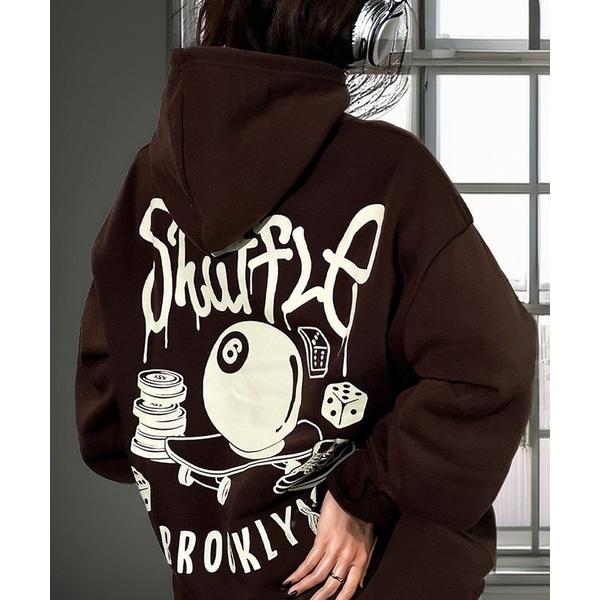 パーカー レトロ グラフィック オーバーサイズ スウェット パーカー レディース メンズ