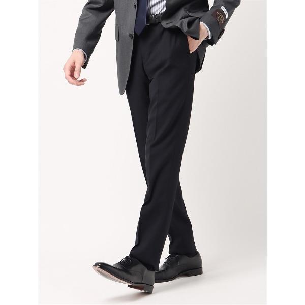 スラックス ＮＯＮＩＲＯＮ　ポリエステル　２ｗａｙＳｔｒｅｔｃｈ　メランジ調　ＲＳ０５ メンズ