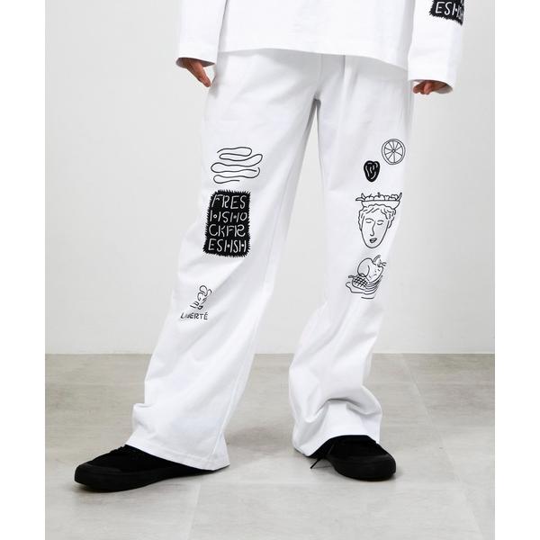 スウェットパンツ ジャージ “FRUIT” norahi 天竺パンツ レディース メンズ