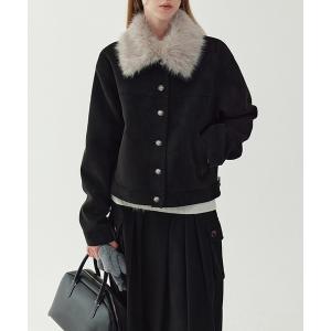 コート アウター プードルファー ショートジャケット FD25W167「Fano