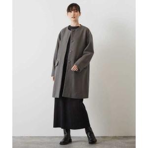 ADORE（アドーア） ノーカラーコート コート ピュアカシミヤコート
