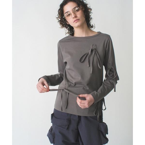 ブラウス シャツ ribbons long sleeve shirt レディース