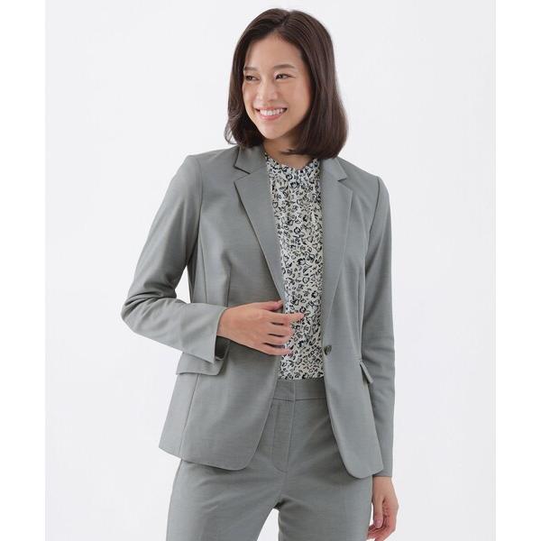 ジャケット テーラードジャケット 「美シリーズ」「セットアップ対応」「ウォッシャブル」ルクスジャージ...