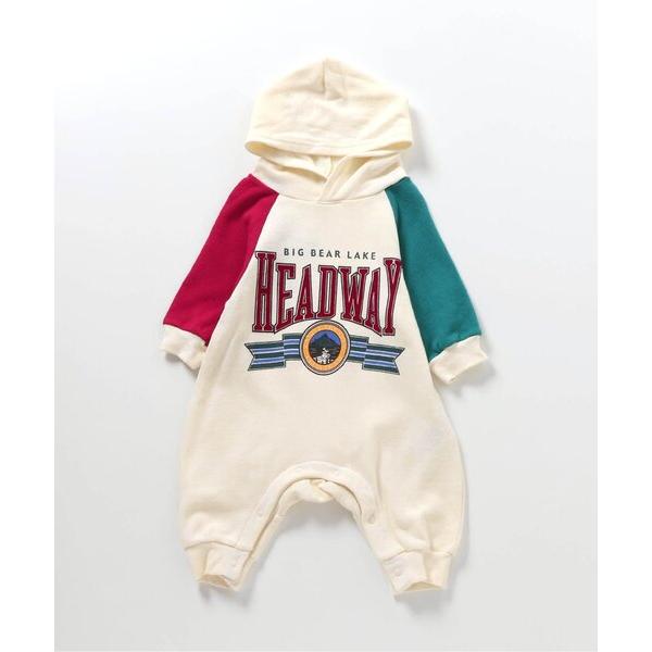 ベビー服 ロンパース 「リンク」カレッジパーカーカバーオール