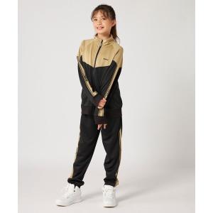 セットアップ 「repipi armario/レピピアルマリオ」キッズ切替ジャージ上下セット　ダンス　通学　おしゃれジャージ キッズ 子供服 男の子