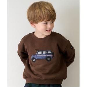 トレーナー 車アップリケトレーナー キッズ 子供...の商品画像