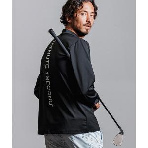 tシャツ mlt4918- 1M1S vertical print mock neck cut＆sew カットソー メンズ