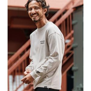 tシャツ mlt4929- 10oz heavy weight long sleeve cut＆sew(cursive embroidery) カットソー メンズ