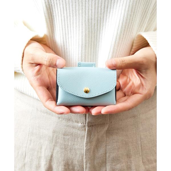 財布 com-ono コモノ / ジャーナル レザーコンパクトウォレット ミニウォレット 世界最小ク...