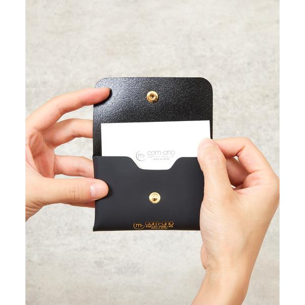 名刺入れ com-ono コモノ / ラバータッチレザー名刺入れ カードケース / WORK-002...