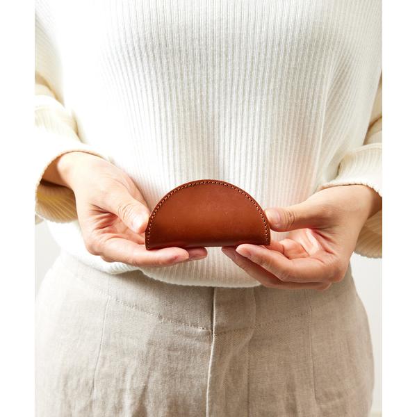 コインケース com-ono コモノ / ブライドルレザー半円型コインケース / COIN-001