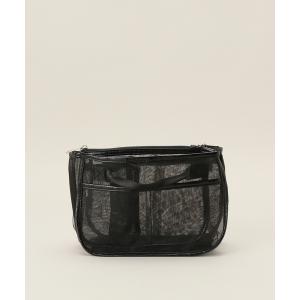 クラッチバッグ パーティーバッグ cache cache/カシュカシュ バッグインバッグ レディース