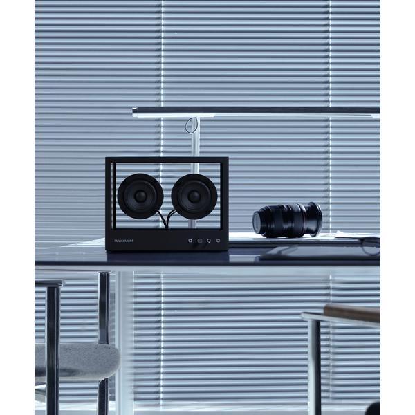 「TRANSPARENT/トランスペアレント」SMALL TRANSPARENT  BLACK　スピ...