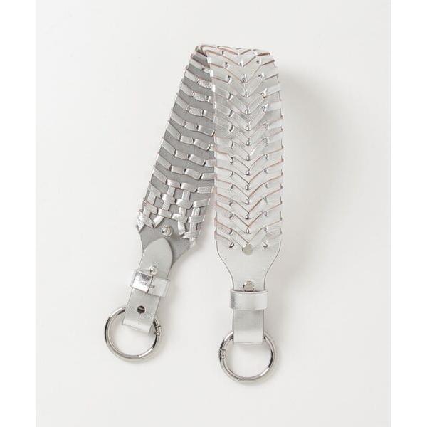 ショルダーバッグ バッグ 「Swaraj/スワラージ」手編みのレザーオプションショルダー(山羊革) ...