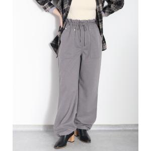 パンツ ツイルジャージーイージーパンツ レディース メンズ