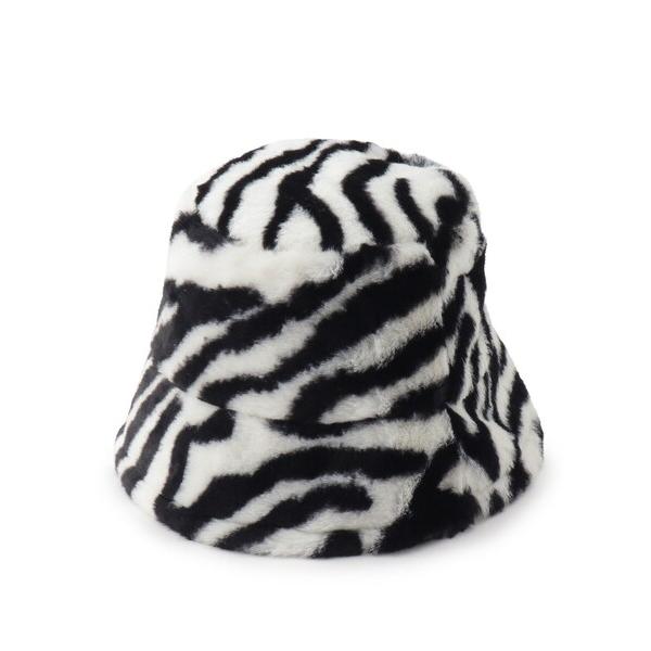 帽子 ハット アニマルファーバケットハット レディース