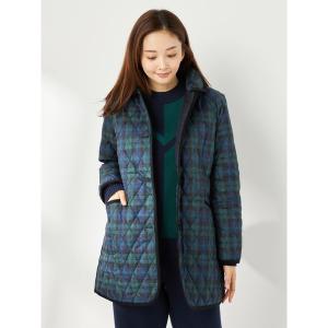 コート アウター クラシックキルトコート レディース