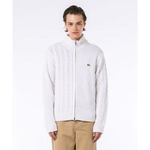 LACOSTE（ラコステ） カーディガン リブニットトラックジャケット