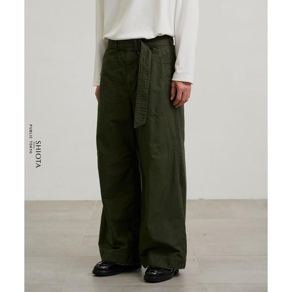カーゴパンツ SHIOTA BASICバギーベイカーパンツ メンズ