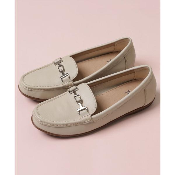 スリッポン アールドット S04C ビット付きフラットシューズ レディース