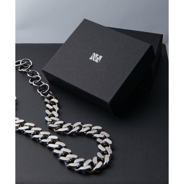 ネックレス 「mi-企画」シルバーチェーンネックレス レディース メンズ