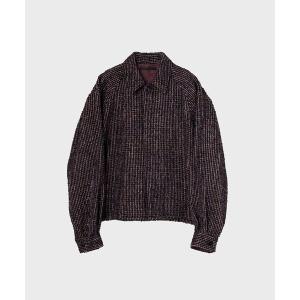 コート ジャケット 「JUHA/ユハ」LOOP TWEED SHORT JACKET メンズ