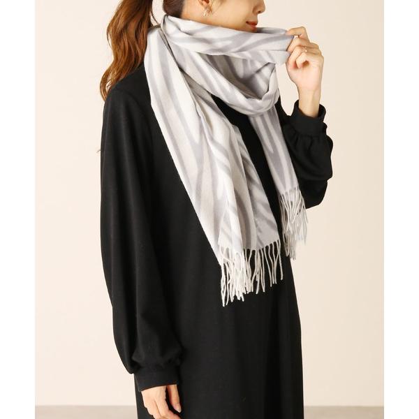 マフラー ストール カシミヤ100%チェック 大判ストール レディース