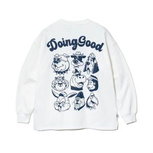 トレーナー スウェット gym master/ジムマスター　10.3oz Doing Good　スウットビッグTee メンズ レディース