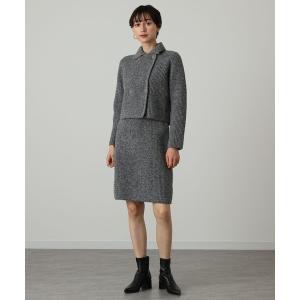 スカート 「セットアップ対応商品」スーパージロンニット スカート