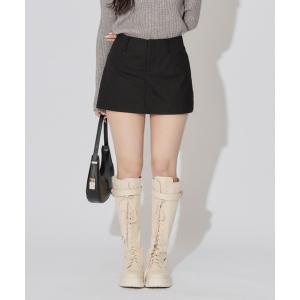 スカート Stripe A Line Skirt / Aラインストライプミニスカート