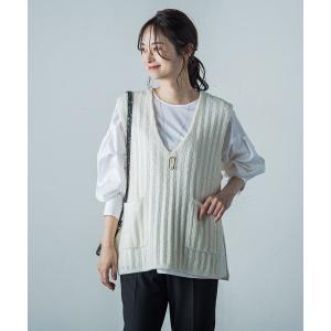 LAUTREAMONT（ロートレアモン） ベスト ジレ フェザーミックス
