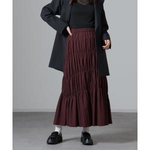 スカート シャーリングスカート(セットアップ可)の商品画像