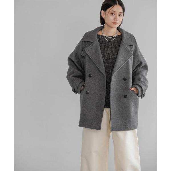 ピーコート pコート スーパー100 2WAYコート レディース
