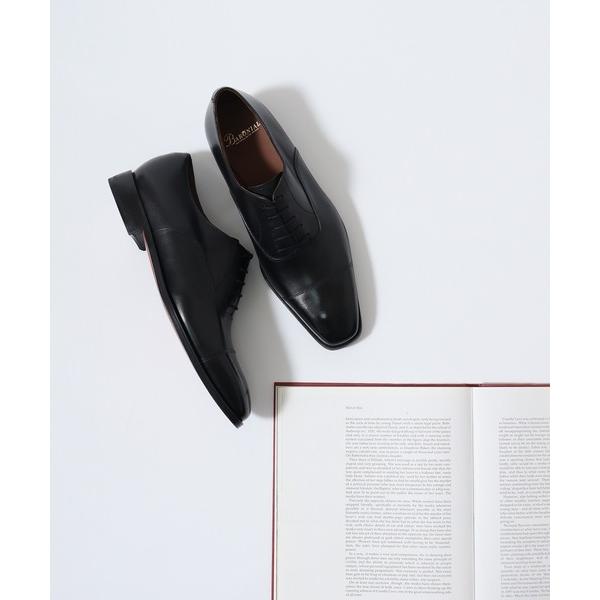 ビジネスシューズ BARONIAL レザーソール 360度フルマッケイ製法 ストレートチップ / ホ...
