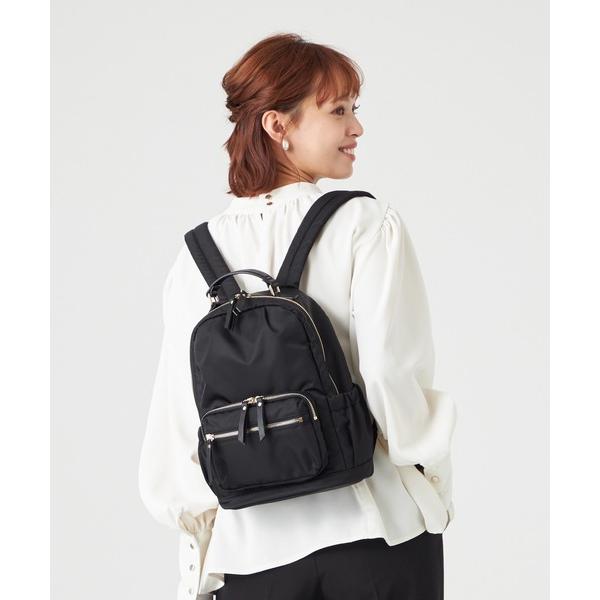 デイバック リュック 13ポケットナイロンリュック　SMALL レディース