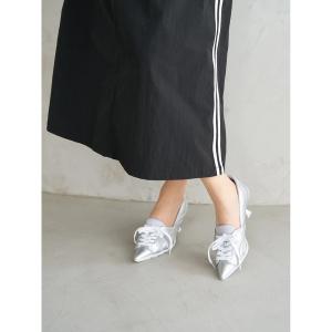 パンプス 「Bella Lume(ベッラルーメ)」スニーカーデザインパンプス