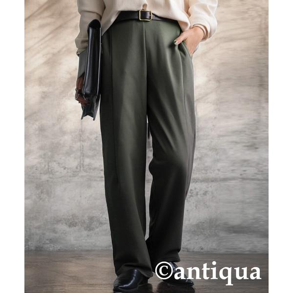 パンツ カッティングテーパードパンツ レディース メンズ