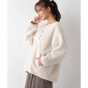 ブルゾン アウター リバーシブルボアブルゾン/1...の商品画像
