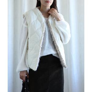 ベスト ジレ -original-２WAYボアベスト レディース