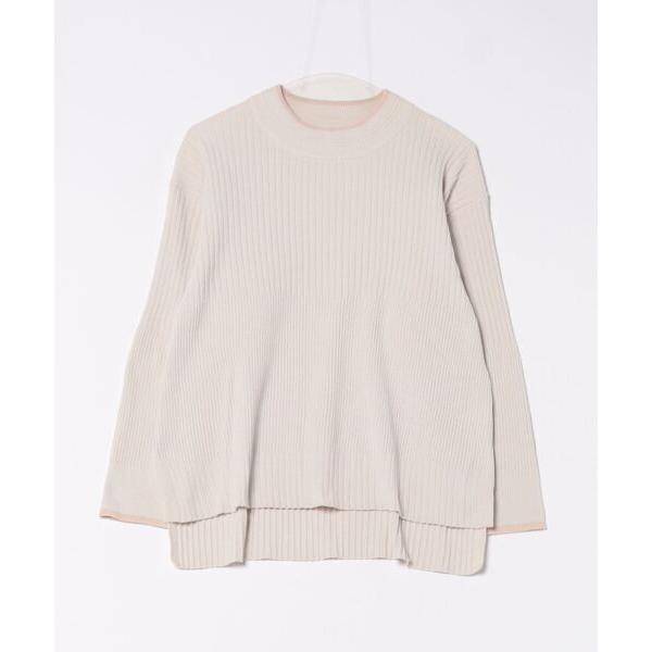 キッドブルー -２４リブニット -長袖トップス -KRAN553 -kidblue レディース