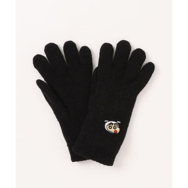 手袋 「 クレヨンしんちゃん 」 スマホ対応手袋 24W10 レディース